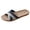 Navy, variant on NOKIO Espadrille Sandals for Men Linen St𝗋aw House Slippers Soft Bottom Cotton Sandles Summer Versatile Crisscross Strap Slides S𝗅ip On Non-S𝗅ip Flat Shoes for Back to College