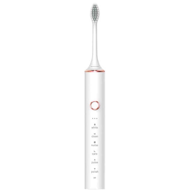 Cepillo para Cepillo de Dientes de Limpieza, con 8 Cabezales de Cepillo, Caso de Cepillo de Dientes, 6 Modos de Limpieza, Cepillo de Dientes Impermeable Ipx7 Impermeable, - Nuevo Cepillo de Dientes Co