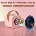 thumbnail image 4 of MDHAND Karaoke Machine for Kids Adults, Portable Bluetooth Speaker with Wireless Microphone Home Party Toys for Girls Boys Birthday Holiday Gifts for Ages 4+, 4 of 10