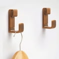 thumbnail image 5 of Balin Designs Lira Wall Hook, Stylish Metal Robe and Coat Hook, Antique Bronze, 5 of 7