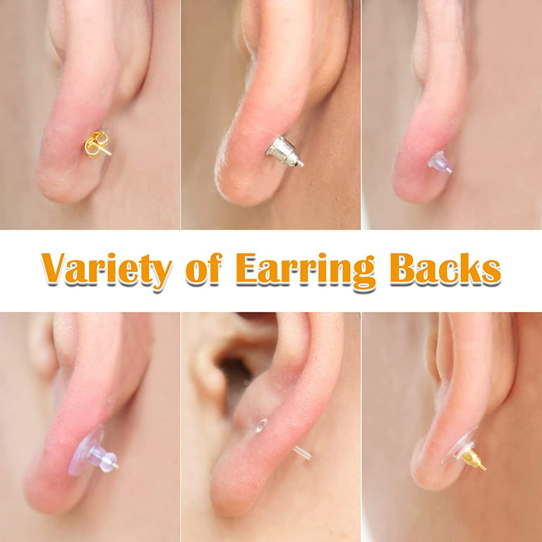 Earrings Make Hooks,Earring Making Supplies Hypoallergenic, Earring Hooks Findings Backs Posts,Jump Rings Jewelry Making Kids adults,earring Studs