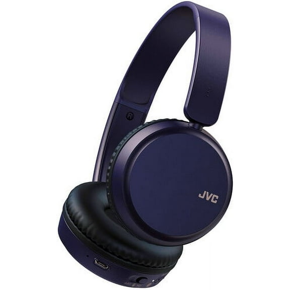 JVC HA-S36WA Bluetooth 5.2 Headphones Lightweight Over Ear (Blue)  [HEADPHONES]