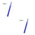 thumbnail image 1 of Maoww 20pcs 14.5cm Reusable Fastening Cable Organizer Earphone Mouse Ties High Blue 2Set, 1 of 6