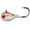 Brown/White, variant on Mustad SPR886-38-PL-3 Spring Lock Jig Head, 3/8OZ, 4/0 Hook, Plain
