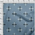 thumbnail image 2 of oneOone Cotton Silk Fabric Arrow Ikat Printed Craft Fabric BTY 42 Inch Wide, 2 of 4