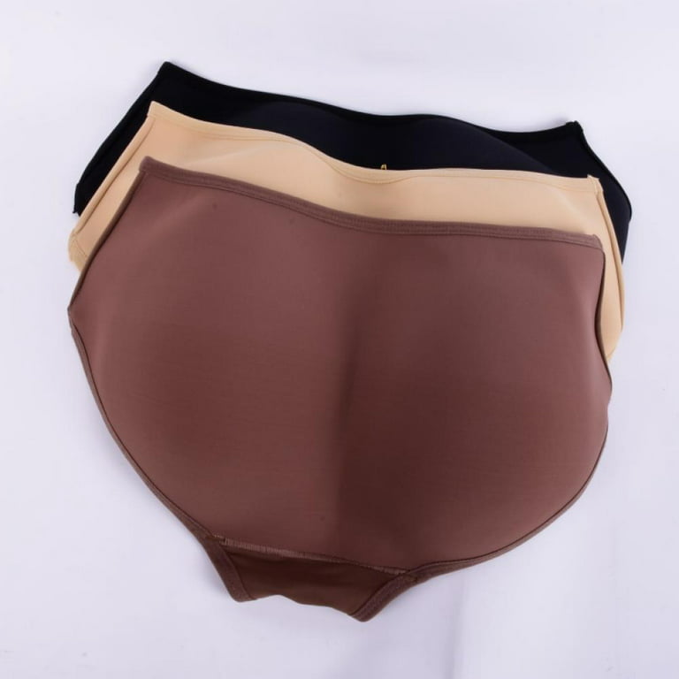 Padding Panties Push up Panties Fake Seemless Padding Briefs Silicone Hip  padship Padded Pantie Butt Pads