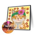 thumbnail image 2 of Taladro de diamante gato divertido 5D DIY pintura decoración parcial en forma especial (YXC374) Hugtrwg Para estrenar, 2 of 9