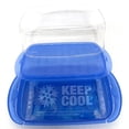 thumbnail image 5 of Butter Dish- Blue, Airtight Lid- Clear. Includes Cool Pack Place Countertop or Refrigerator, Plastic, 5 of 6