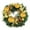 Gold, variant on Christmas Decor Wreath Christmas Advent Wreath 13 Inch Advent Candle Holder Ring Artificial Christmas Wreath With Ribbon Pinecone For Advent Centerpiece Holiday Christmas Home Decoration NO Candles