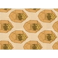 thumbnail image 1 of Ahgly Company Machine Washable Indoor Rectangle Transitional Orange Area Rugs, 6' x 9', 1 of 7