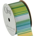 thumbnail image 2 of Offray Blue & Green, 2 of 2