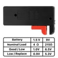 thumbnail image 7 of Universal Battery Tester Volt Checker Voltage Test for AA AAA C/D 9V 1.5V Button Cell Type Batteries with Color-coded Display and Adjustable Arm Easy to Read, 7 of 7