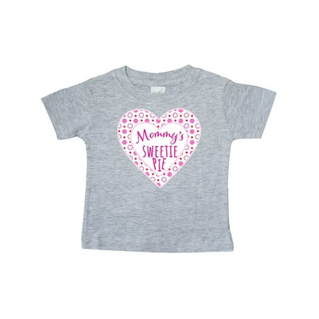 

Inktastic Mommy s Sweetie Pie with Pink Hearts Gift Baby Boy or Baby Girl T-Shirt