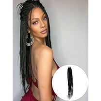 EZ Braid Pro 4X Crochet Hair – 16" Senegalese Twist Box Braids (80 Strands/Pack)
