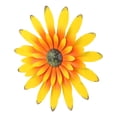 thumbnail image 6 of DECORNIJIA Iron Flower Wall Hanging Ornament Yellow Decorative Wall Ornament Indoor Decoration 1Set, 6 of 6