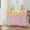 Pink, variant on TROPOW 8 Drawer Wood Dressers for Bedroom with Led Light and Power Outlet, Wooden Dressers with Open Shelves and Gold Handle for Adult and Kids Bedroom, 16.6" Wide Modern Chest of Drawers