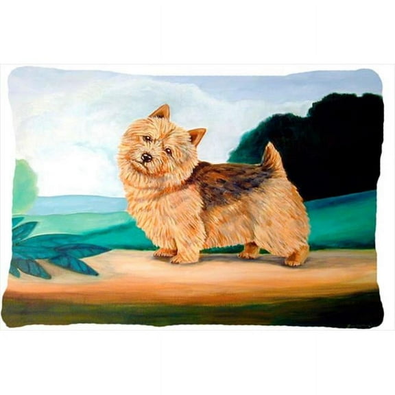 12 x 16 in. Norwich Terrier Decorative Indoor & Outdoor Fabric Pillow