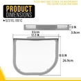 thumbnail image 4 of TAPDRA Replacement Lint Filter for LG Kenmore Dryers Easy Install Protects Heating Elements Prevents Clogging Reliable, 4 of 8