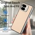 thumbnail image 5 of Case for Google Pixel 9 Pro Fold Fiber Texture Case, Ultra-Slim Thin Protective Cover Skin for Google Pixel 9 Pro Fold, with Anti-Slip Strip Sturdy Shockproof Lens Protection Phone Case, Khaki, 5 of 11