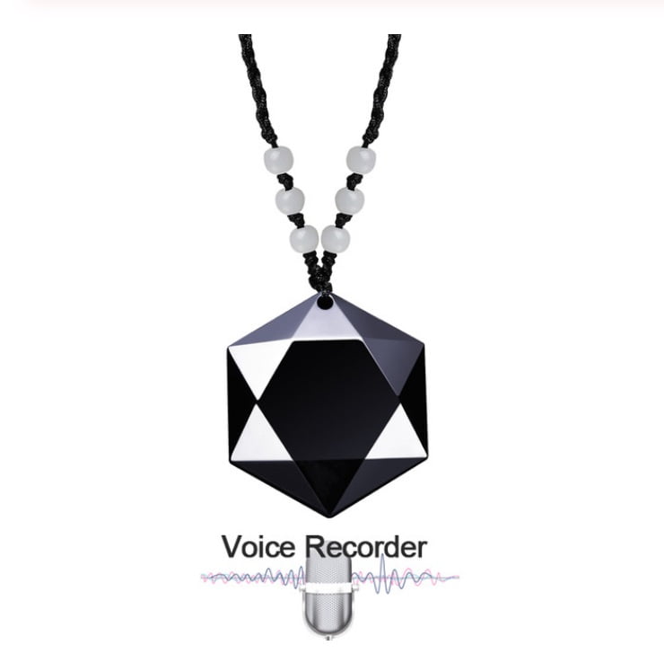 Professional Mini Key Chain Neck Strap Necklace Digital Activated