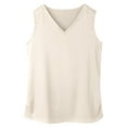 thumbnail image 3 of Female Ribbed Tank Tops for Women Set Womens Tank Tops Pack Ladies V Neck Wide Strap Ice Silk Camisole Loose fit Basic Top Summer Sleeveless Shirt. for Layering Or Wearing Alone for A Look. Xxxxl, 3 of 3