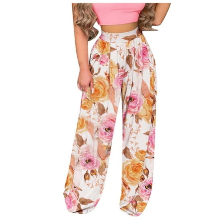 

ketyyh-chn99 Pajama Pants Women s Free Relaxed Fit Straight Leg Pant