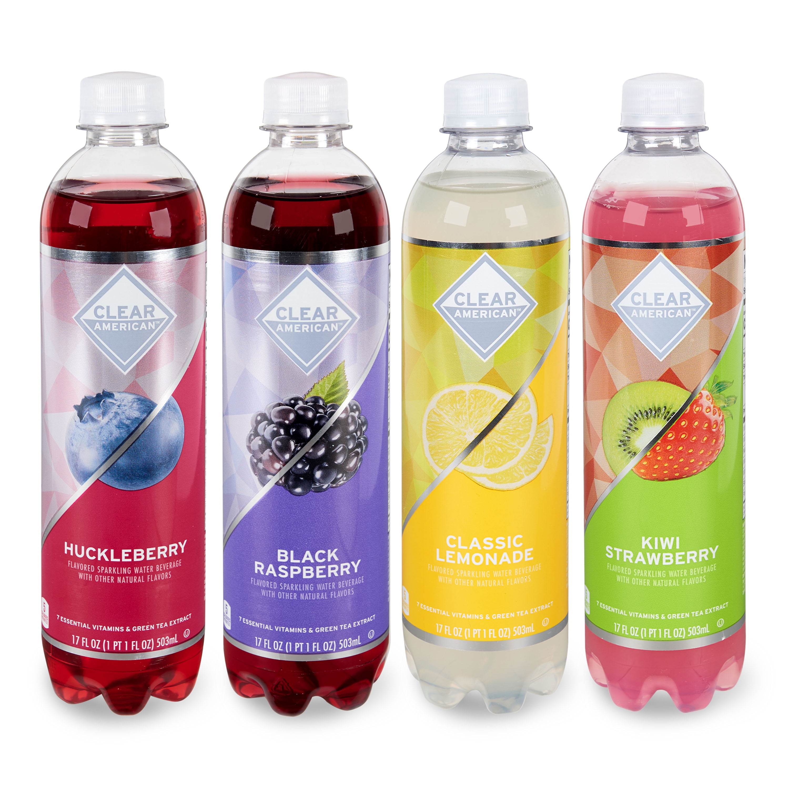 Buy Clear American Sparkling Water Variety Pack, 17 fl oz, 12 Count