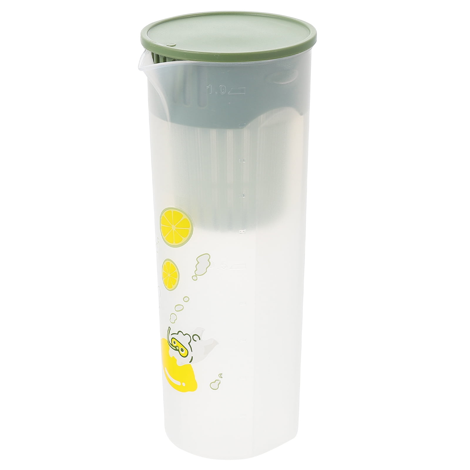 Plastic Water Pitcher Fruit Water Pitcher Heatresistant Water Bottle