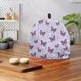thumbnail image 4 of HELLHERO Butterfly Floral Print Tea Cozies Covers Keep Warm Easy to Clean Teapot Dust Cover, 4 of 6