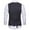 Black, variant on Brilliant Men Woolen Double-breasted Vest Suit Retro Business Waistcoat Clearance Clothes under $5.00