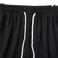 thumbnail image 4 of Camo Shorts Men Men's Basketball Shorts Summer Thin Breathable Loose Sports Pants -Dry Casual Solid Color Shorts Black Xl, 4 of 9