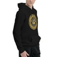 thumbnail image 3 of Pittsburgh Riverhounds Sc Men Fleece Hoodie Casual Pullover Sweatshirt With Kangaroo Pocket, 3 of 6