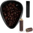 thumbnail image 1 of ZOUSSIQI Coffee Bean Dosing Cup and Spray Bottle Set, Coffee Bar Accessories, Ceramic Dosing Vessel Tray Kit with 6 Needles Espresso Distribution Tools Single Dose Measuring Tray Kit CA919-65076, 1 of 7