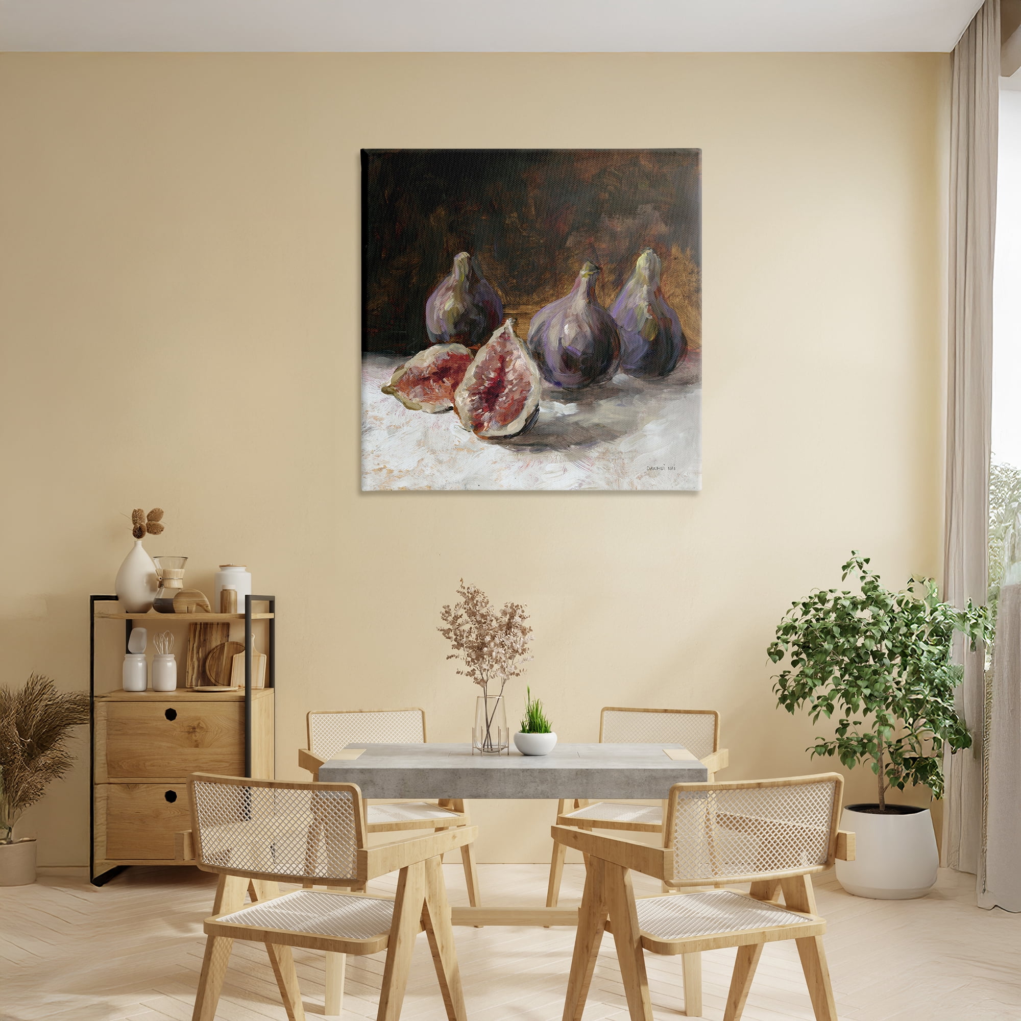 Stupell Industries Rustic Fig Still Life Canvas Wall Art, design by Danhui Nai