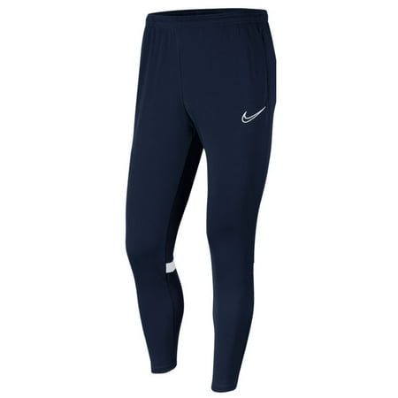 Nike Women's Academy 21 Dri-Fit Knit Pant, CV2665-451 Obsidian/White, X-Large