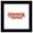 Black Framed Version, variant on Gallery Pops Netflix Stranger Things - Logo Wall Art, Black Framed Version, 12" x 12"