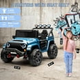 thumbnail image 4 of EastVita 24V 2 Seater Ride on Car, Electric Ride on Toys Remote Control, Dark Blue, 4 of 8