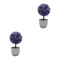 thumbnail image 4 of Bewildely Planta artificial para varios ambientes interiores Solución de decoración fácil Bonsái de regalo maravilloso Árbol pequeño Type4 NO4, 4 of 6