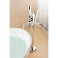 thumbnail image 3 of Eisen Home SevenFalls Single Handle Floor Mounted Freestanding Tub Filler with Handshower, 3 of 5