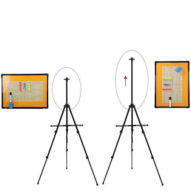 Tablero de entrenamiento de voleibol, con soporte para bolígrafo y borrador, tablero de práctica de entrenamiento, tablero de estrategia, tablero para