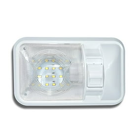 2 Pack 12v Led Rv Ceiling Dome Light Rv Interior Lighting For Trailer Camper With Switch Single Dome 280lm