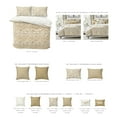 thumbnail image 4 of 6ix Tailors  Savannah Gold 8 Piece Comforter Designer Set Queen, 4 of 5