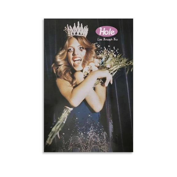 Live Through This by Hole Cover Poster Wall Art Painting (6) Gifts Canvas Painting Poster Wall Art Decorative Picture Prints Modern Decor 24x36inch(60x90cm)