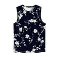 thumbnail image 4 of Jjayotai No Boundaris Womens 2025 Trendy Summer Tank Tops, Casual Round Neck Sleeveless Shirts, Floral Work Blouse for Women Dressy, Workout Tank Tops Woman M, 4 of 4
