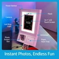 thumbnail image 3 of HP Sprocket Photo Booth Portable Photo Printer, ZINK Zero Ink Technology, Wi-Fi, 10.1-inch Display, 3 of 10