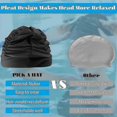 thumbnail image 3 of Swimming Caps For Women Swimming Nylon Cloth Pleated Swim Cap For Long Hair Large High Elastic Bathing Cap Swim Hats, 3 of 5