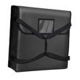 thumbnail image 2 of Bolsa aislante Develivey, bolsa para calentar alimentos, bolsas de pizza ligeras e impermeables, bolsas de pizza para picnic, compras al aire libre, M y Negro, 2 of 8