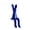 Blue, variant on FXMLRLK 1-Piece Sitting Bunny Figurine Statue - Home, Office, Living Room, Bedroom - Accents, Decorations, Figurines - Small Statues for Bookshelf, Desk - Ideal Gifts (Black)