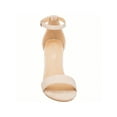 thumbnail image 3 of Women Chunky Heeled Ankle Strap Sandals Elegant Single Band Buckle Decor Sandals High Heel Sandals Open Toe Ankle Strap Sandals Heels, 3 of 5