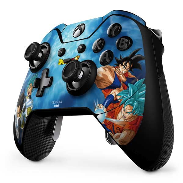 Officially Licensed Dragon Ball Super Goku Vegeta Super Ball Design Skinit Decal Gaming Skin for Xbox One Controller 
